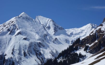 Piz Fess (2.880 m), nordseitiges Freeride-Paradies im Safiental
