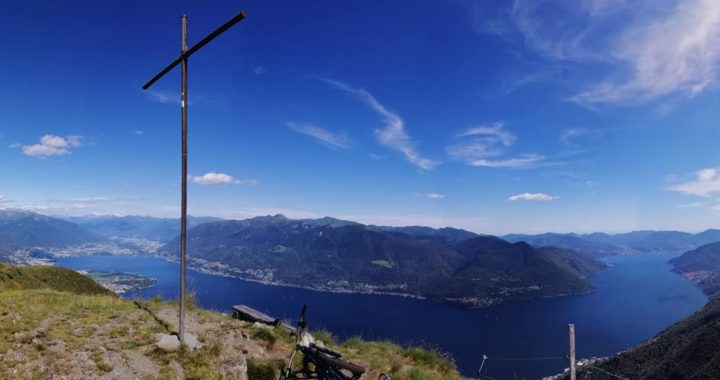 Alp di Naccio, Flowline mit leichten Mulattiera Einlagen nach Brissago