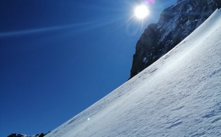 Flüelapass, Skitouren am Radüner Rothorn