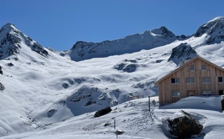 Grialetsch Hütte, Powder Abfahrten