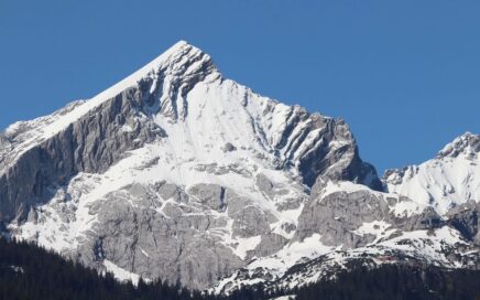 Alpspitze Ostflanke Skitour Garmisch