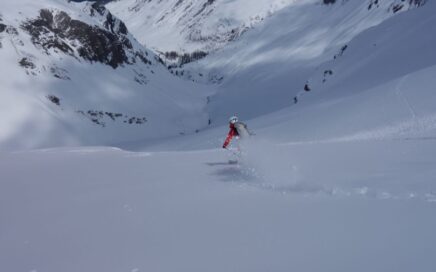 Val d'Isère und Tignes Freeride- und Skitouren-Optionen.