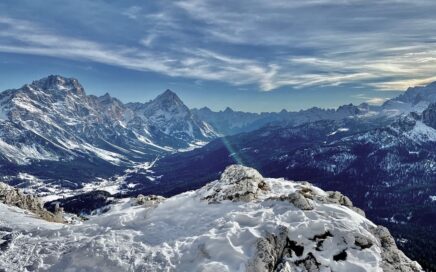 Cristalloscharte, Skitour Freeride, Cortina