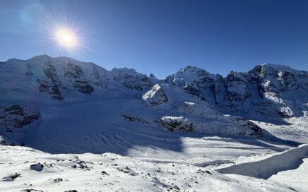 Graubünden, Diavolezza, Piz Palü, Bellavista, Piz Bernina