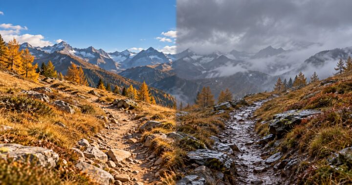 Der Trail bleibt gleich. Der Zustand nicht. MTB, Trail, Conditions