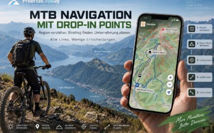 MTB Navigation mit Drop-In Points