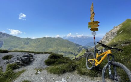 Arosa Carmennapass: MTB Durchquerung nach Chur auf Trails